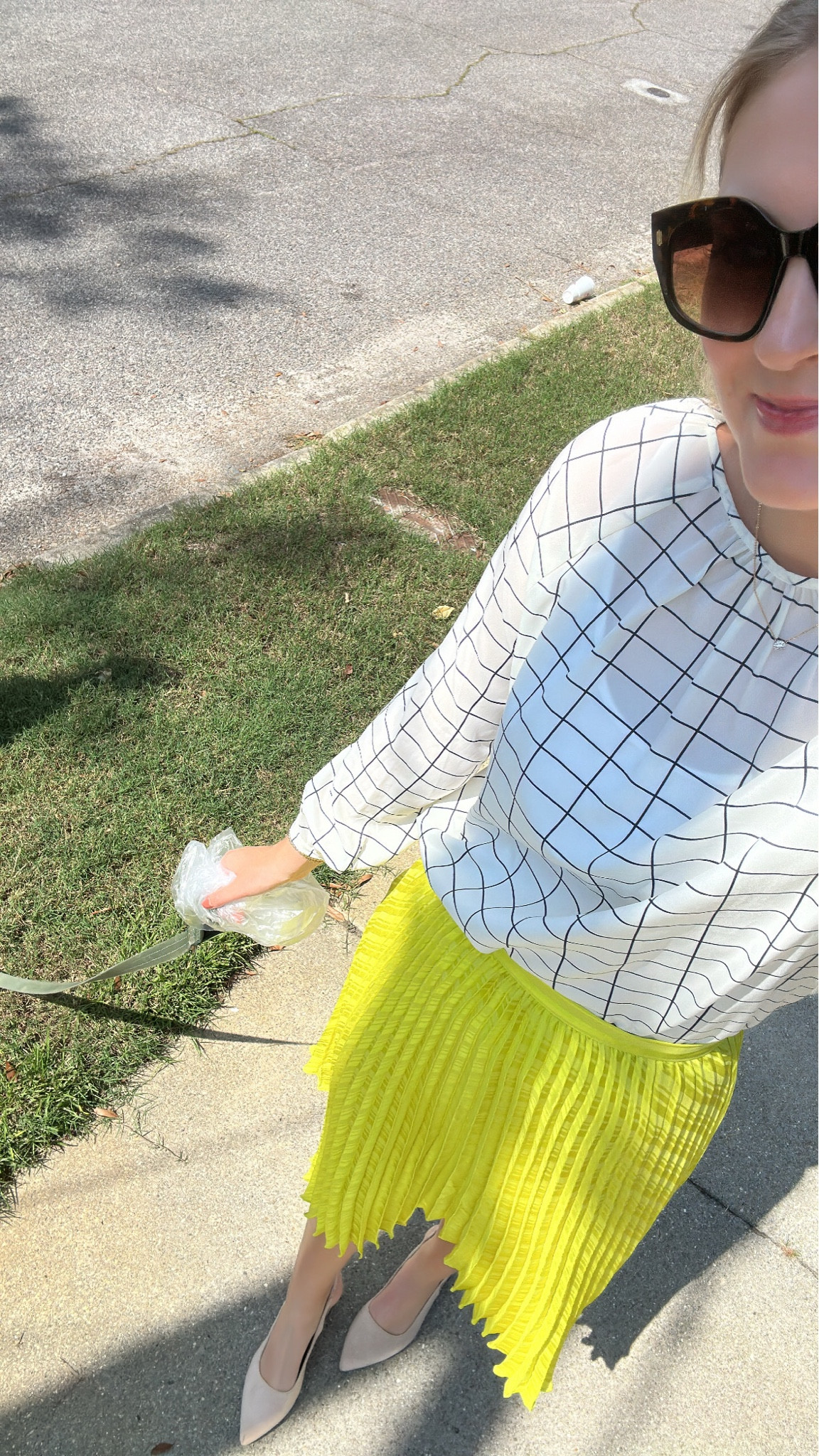 Fun little lunch break taking archie for a walk! Snapped a quick pic of my work outfit 🥳👏🏼

#LTKworkwear #LTKstyletip #LTKfindsunder100
