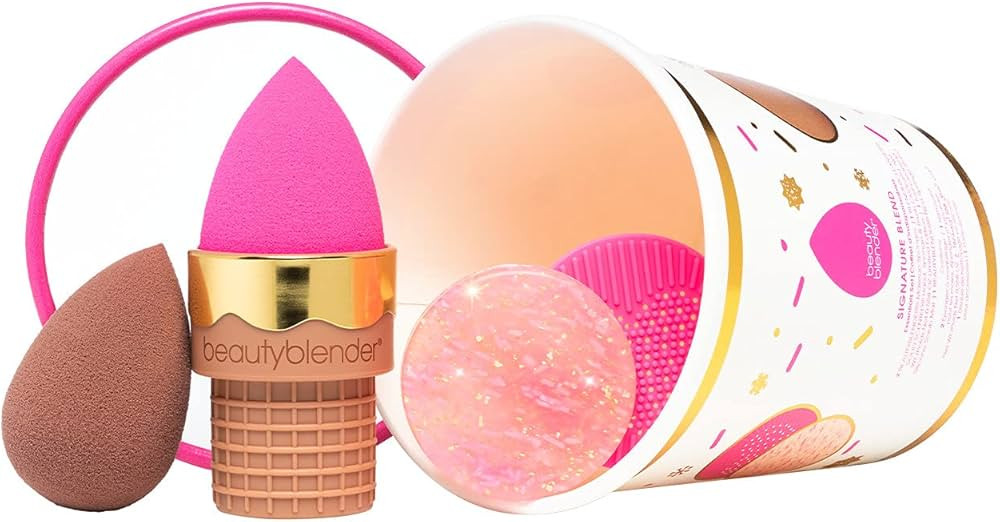Beautyblender® | Signature Blend Essentials Set, with 2 Beautyblender® sponges for foundations ... | Amazon (US)