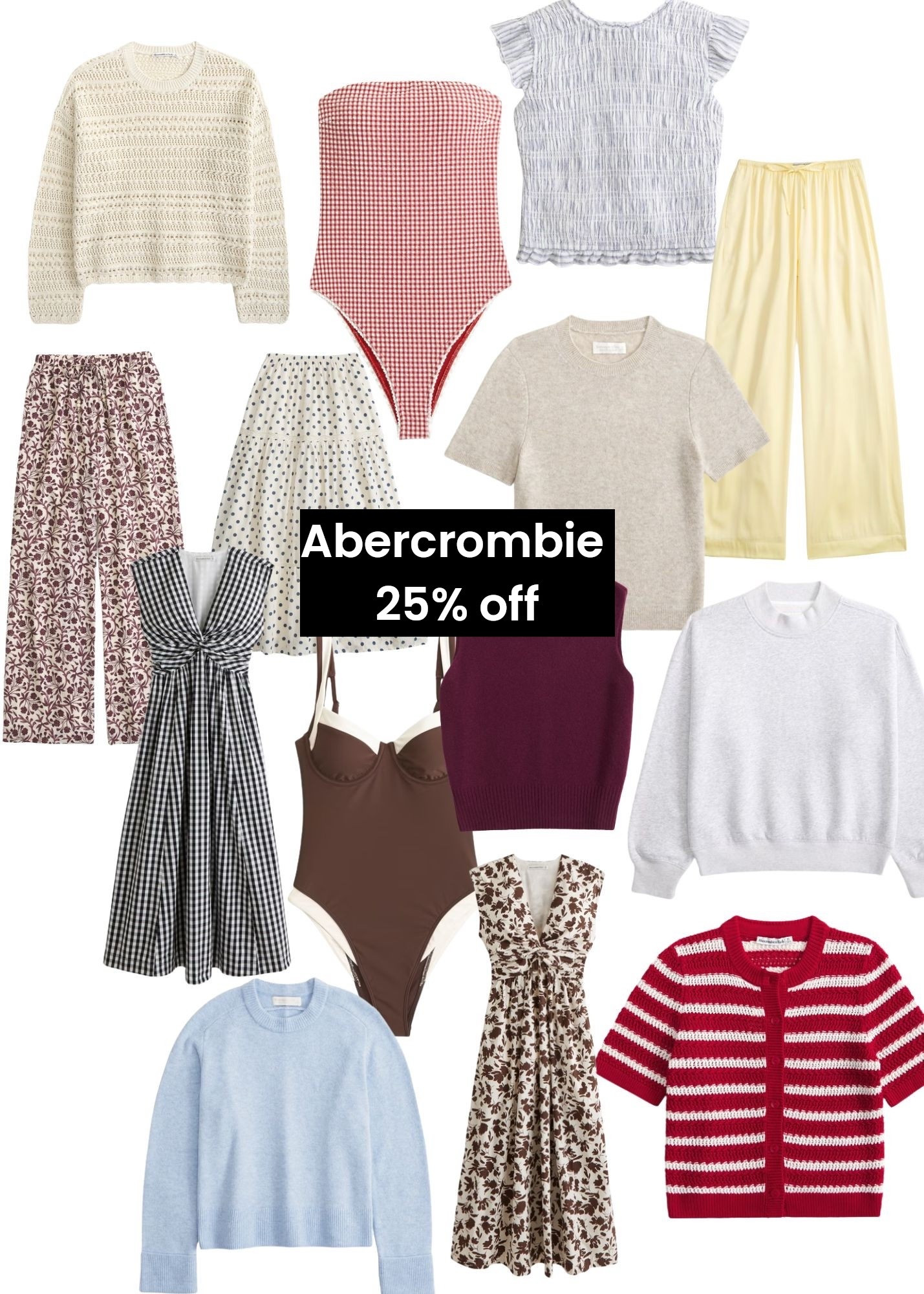  LTK Spring Sale
@abercrombie 
25% off sitewide (excludes clearance)

#LTKSpringSale
