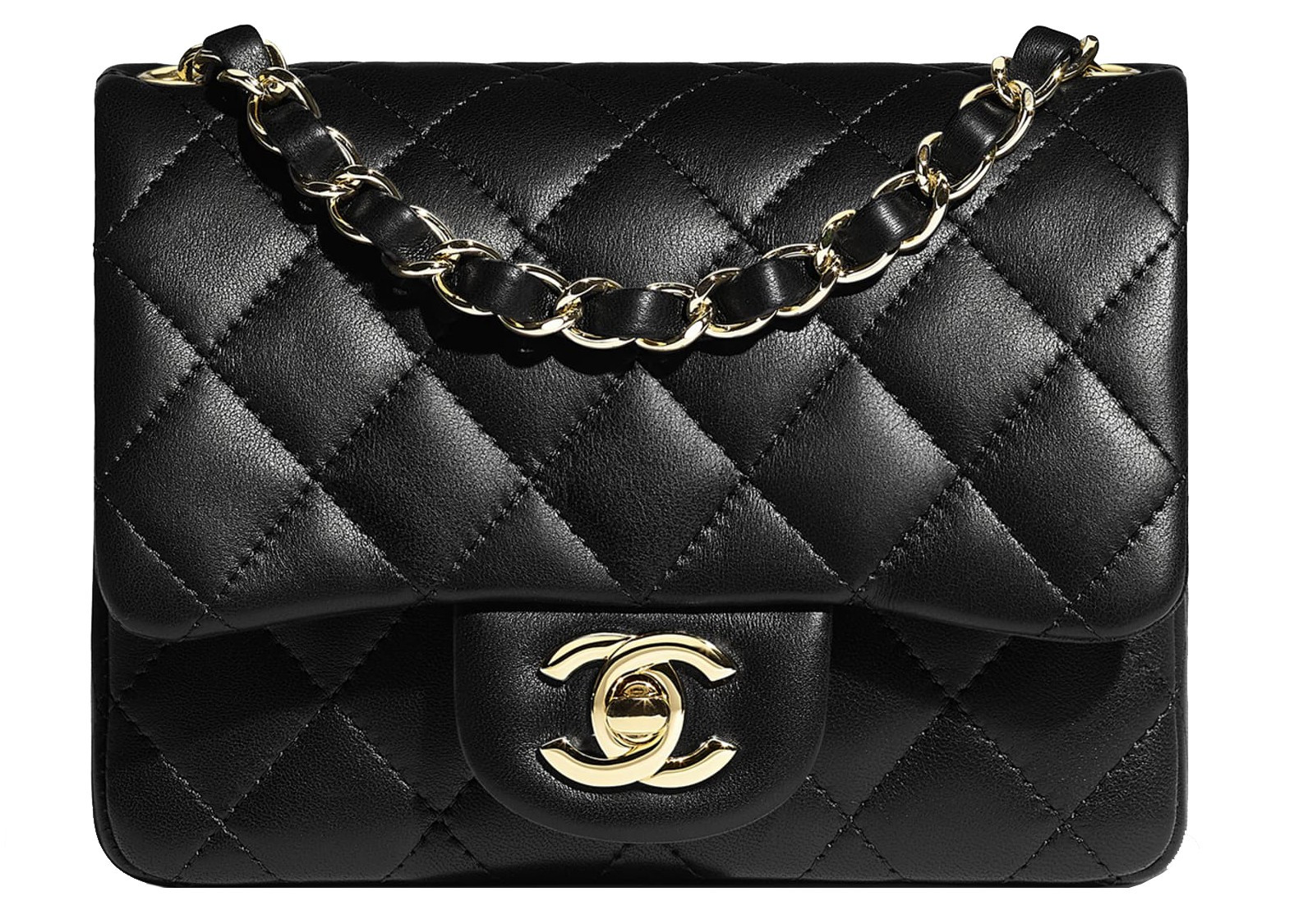 Women's Chanel Mini Flap Bag in Black | StockX