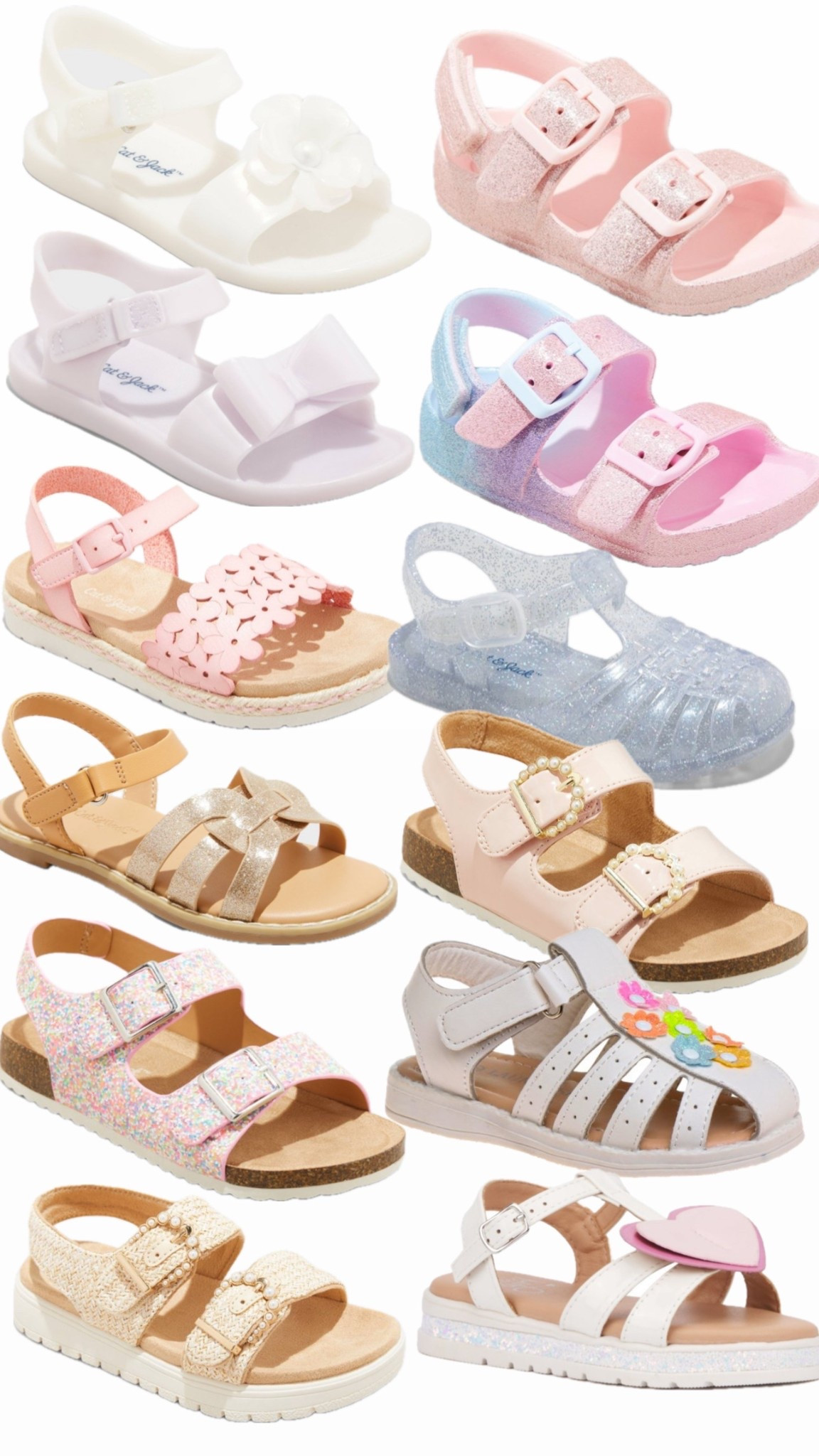 Toddler and girls sandals at Targett

#LTKKids