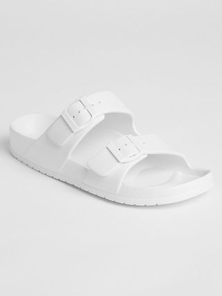 Two-Strap Buckle Sandals | Gap Factory