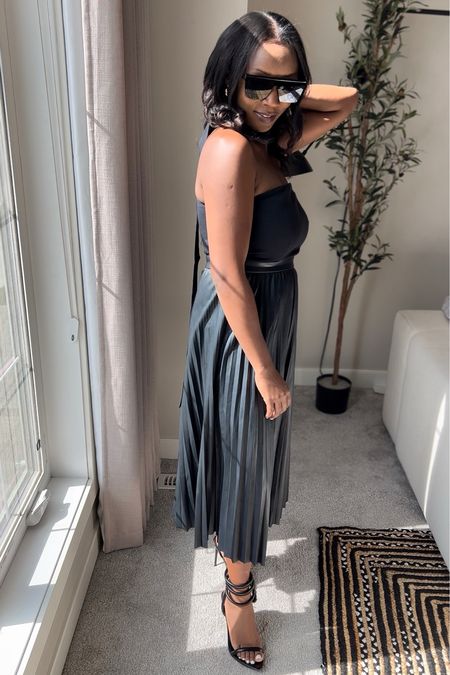Can you believe this gorgeous black dress and black heels are from Walmart!?! 🥰 scroll below to shop the look and get yours today! 

#LTKGiftGuide #LTKSeasonal #LTKstyletip
