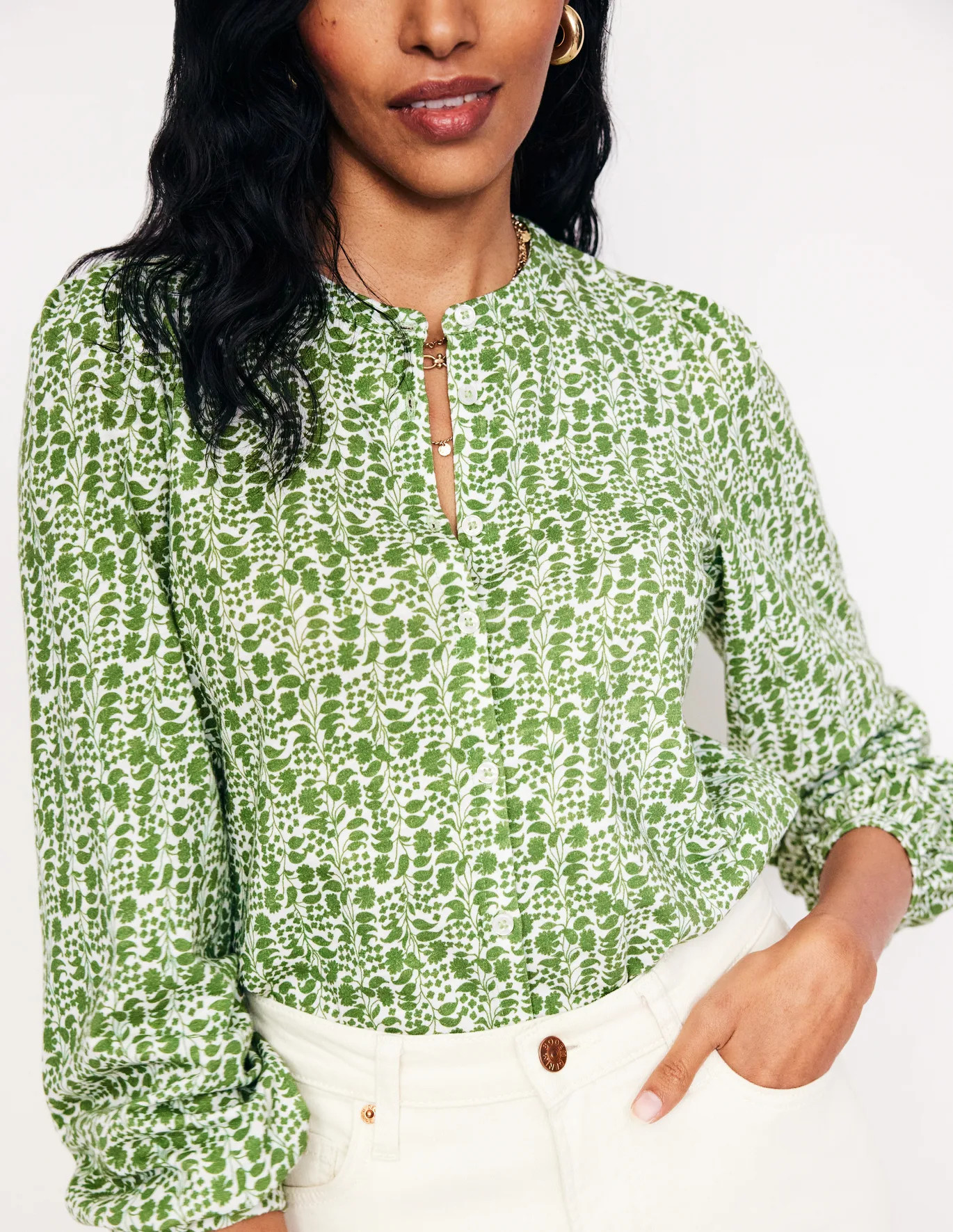 Marina Jersey Shirt | Boden (US)
