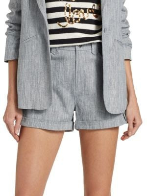 Parker Spacedye High-Rise Shorts | Saks Fifth Avenue OFF 5TH