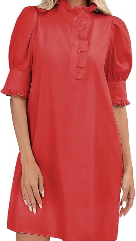 Fun dress for Valentine’s, spring & summer! 

#LTKOver40 #LTKFindsUnder50