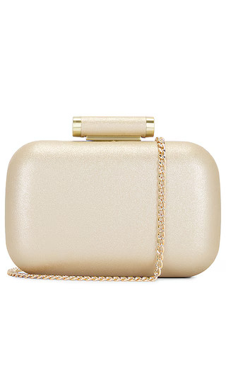 Cooper Metallic Clutch in Champagne | Revolve Clothing (Global)
