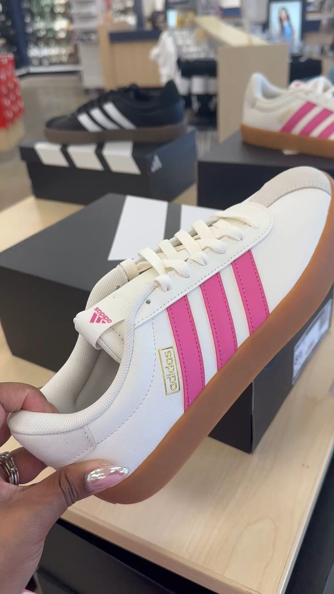 These classic Adidas sneakers just got a bold pink upgrade 💕🔥 Perfect pop of color for casual days or a sporty twist on your girly fits. Comfy, stylish, and definitely a cart-worthy moment.

🛍️ Linked the exact pair + a few similar options!

#LTKActive #LTKFindsUnder100 #LTKShoeCrush