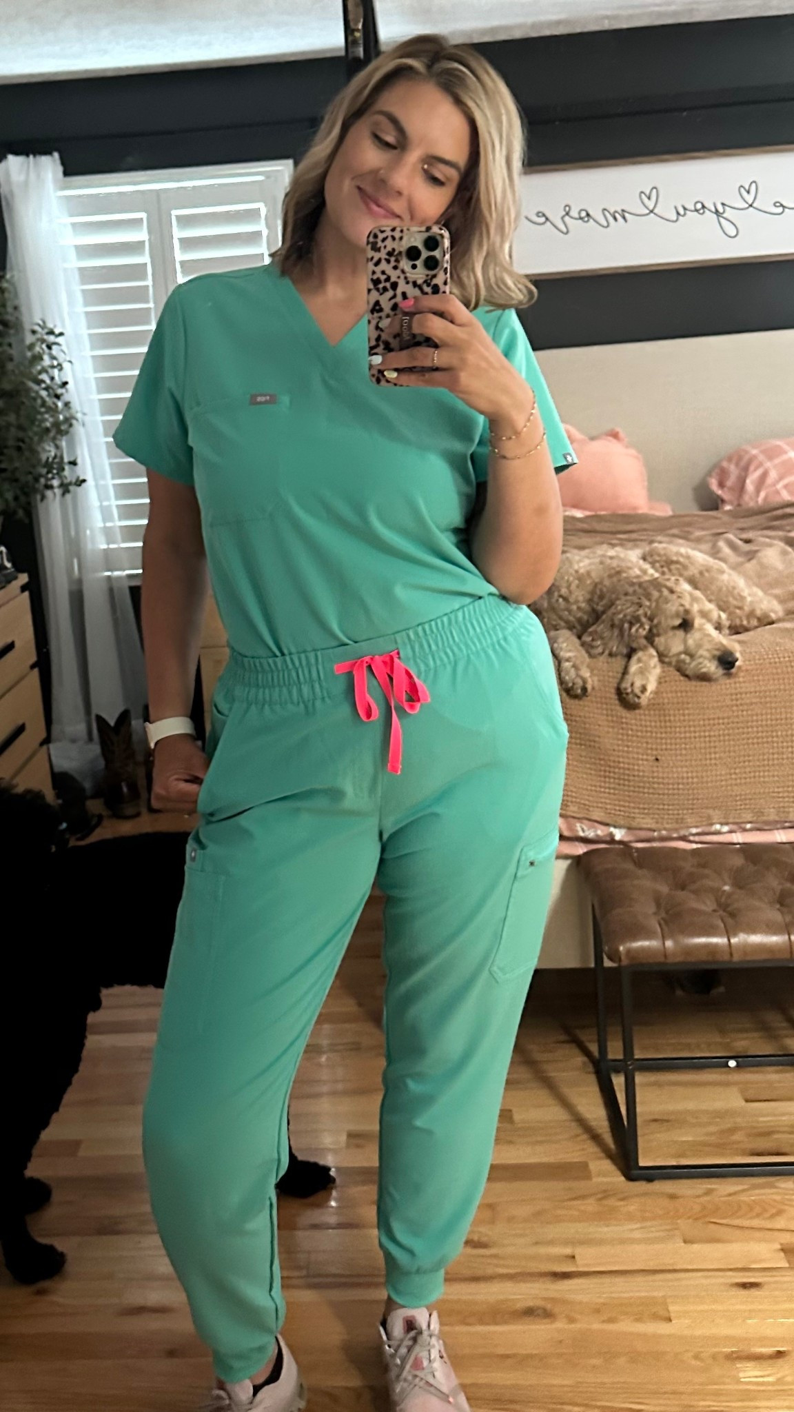 Fig scrubs are comfy and have the prettiest color options to choose from. These new ones give me 90s vibes #ltknurse #LTKtall 