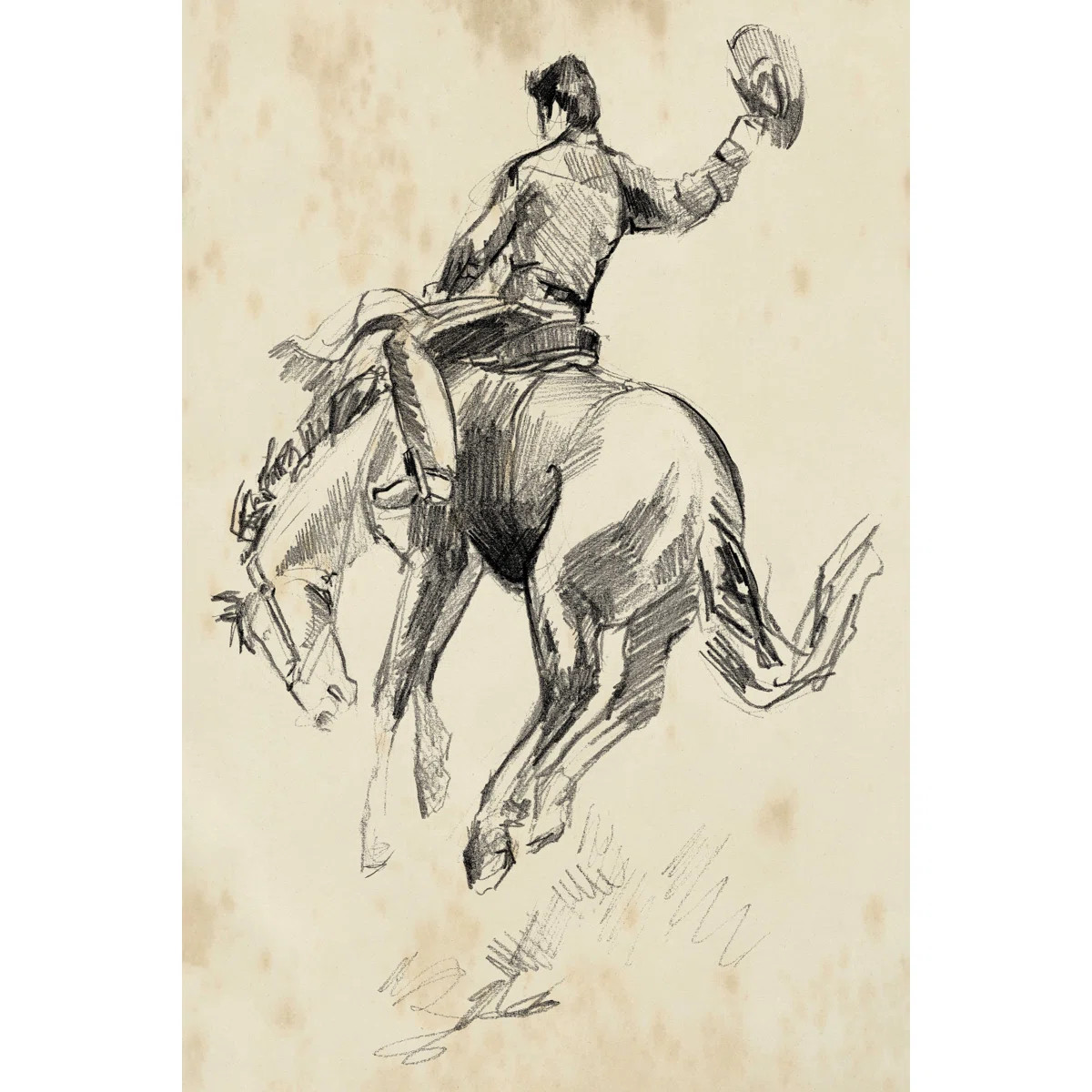 " King Of The Rodeo II " by Jennifer Paxton Parker | Wayfair North America