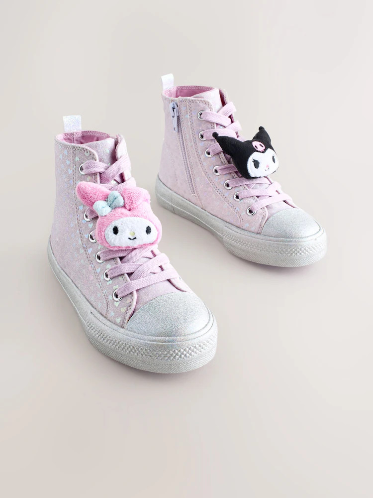 Purple Hello Kitty and Friends Lace-Up High Top Trainers | Next US
