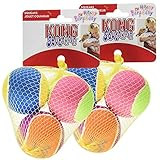 KONG Air Dog Squeakair Birthday Balls Dog Toy, Medium, Colors Vary (6 Balls) | Amazon (US)