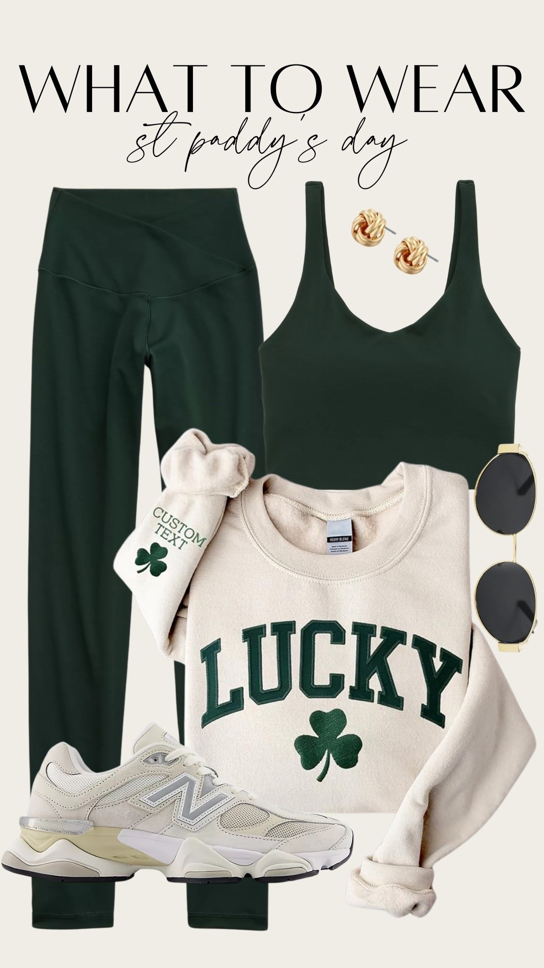 Casual comfy St Patrick’s Day outfit! 

#LTKSpringSale #LTKootd #LTKFestival