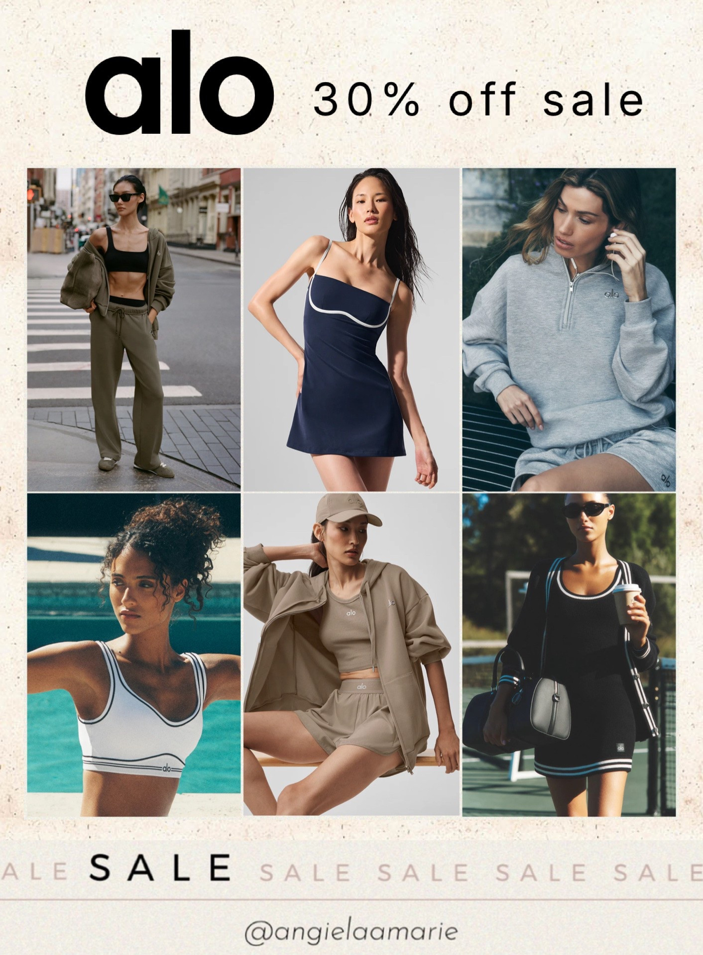 alo 30% OFF SALE happening now!! Take advantage of this rare sale! 



#LTKWorkwear #LTKSwim #LTKWedding #LTKHome #LTKBaby #LTKMens #LTKSaleAlert #LTKU #LTKBeauty #LTKBump #LTKOver40 #LTKTravel #LTKSeasonal #LTKKids #LTKMidsize #LTKActive #LTKPetite #LTKFestival #LTKdayinmylife #LTKgrwm #LTKootd #LTKfitnessgoals #LTKmomlife #LTKmorningroutine #LTKselfcare #LTKstorytime #LTKfoodie #LTKvlog #LTKTall #LTKMothersDay #LTKxMadewell