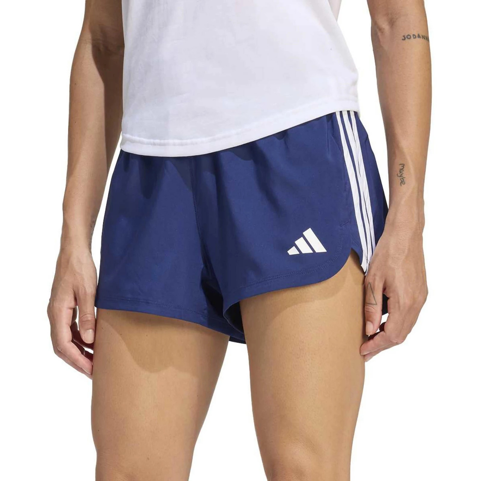 Women's adidas Pacer Workout Woven High Rise Shorts | Kohl's
