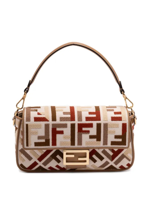 medium Baguette FF-motif shoulder bag | Farfetch Global