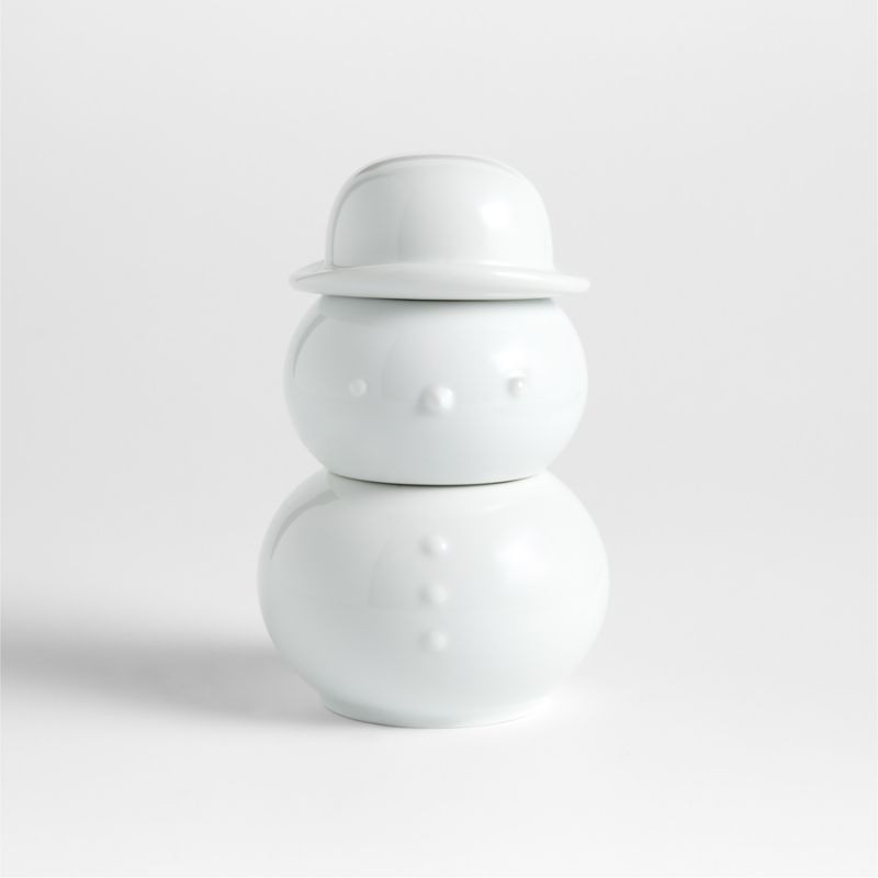 Snowman Stacking Pinch Bowls + Reviews | Crate & Barrel | Crate & Barrel