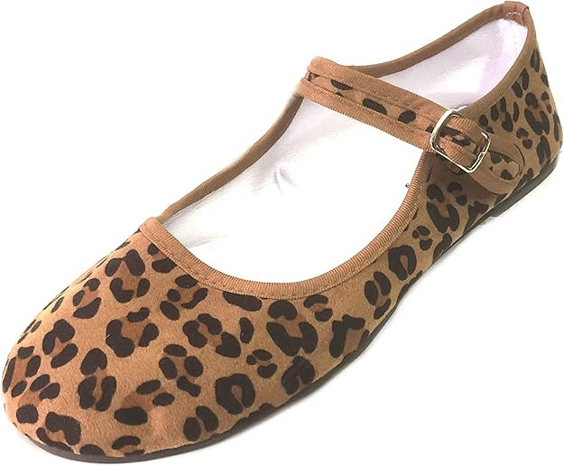 Shoes 18 Womens Cotton China Doll Mary Jane Shoes Ballerina Ballet Flats Shoes | Amazon (US)