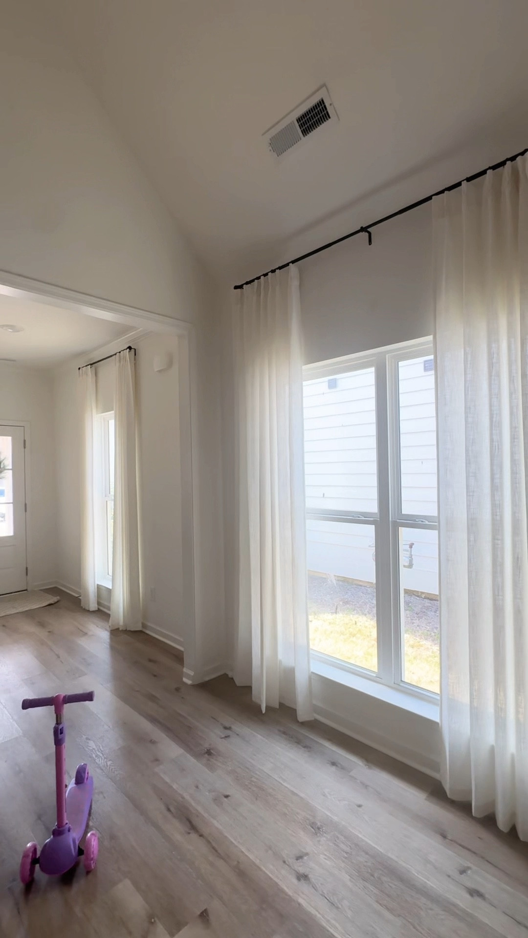 these viral curtains changed my whole home!!! Ordered the 105 in for my 108 inch ceilings (the rods we have made that length fit perfectly!)

Ps they also have a blackout version! Linked also 

#LTKHome