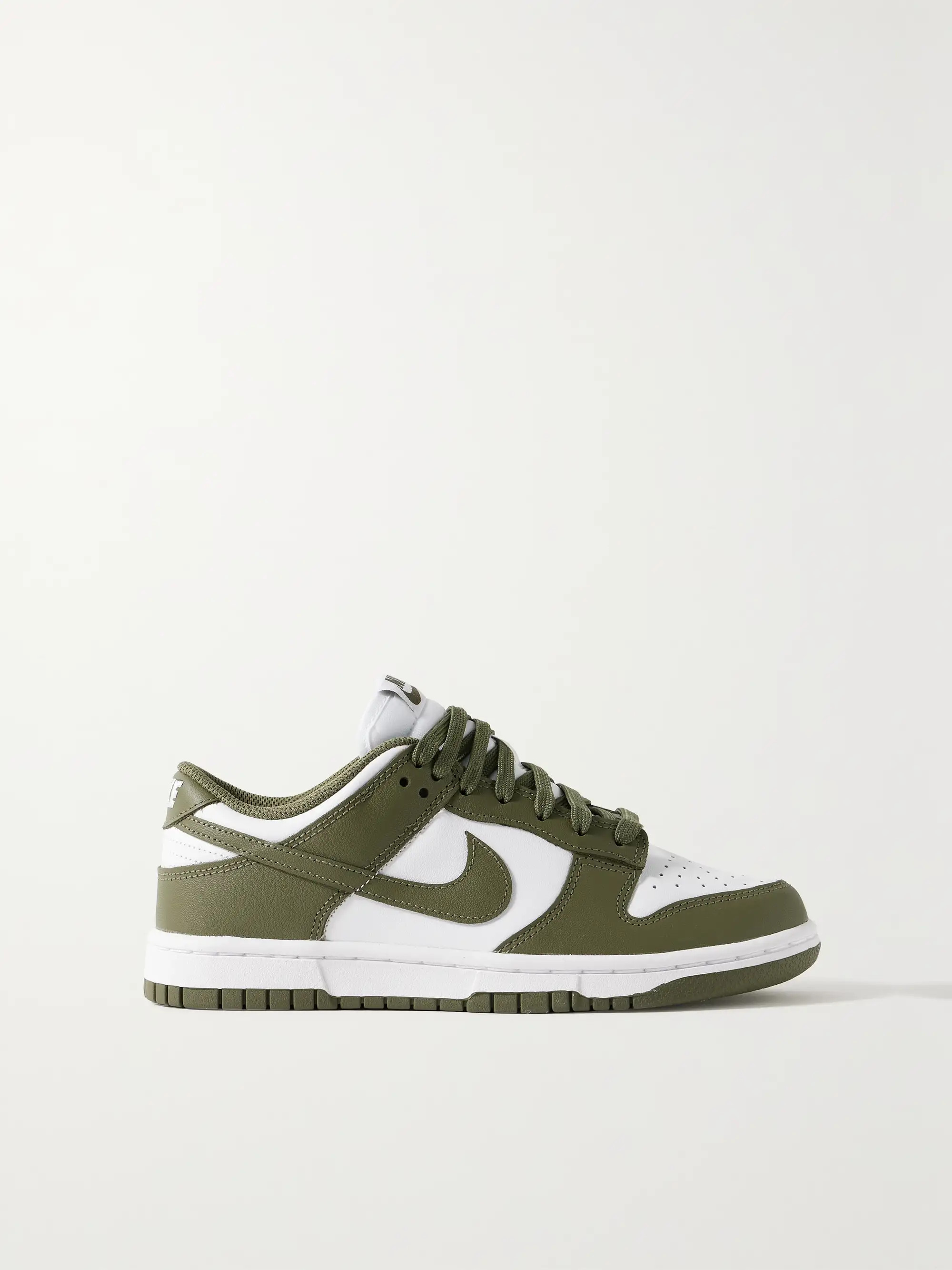 Dunk Low leather sneakers | NET-A-PORTER (US)