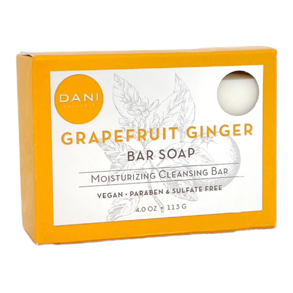 4oz Bar Soap Grapefruit Ginger | DANI Naturals