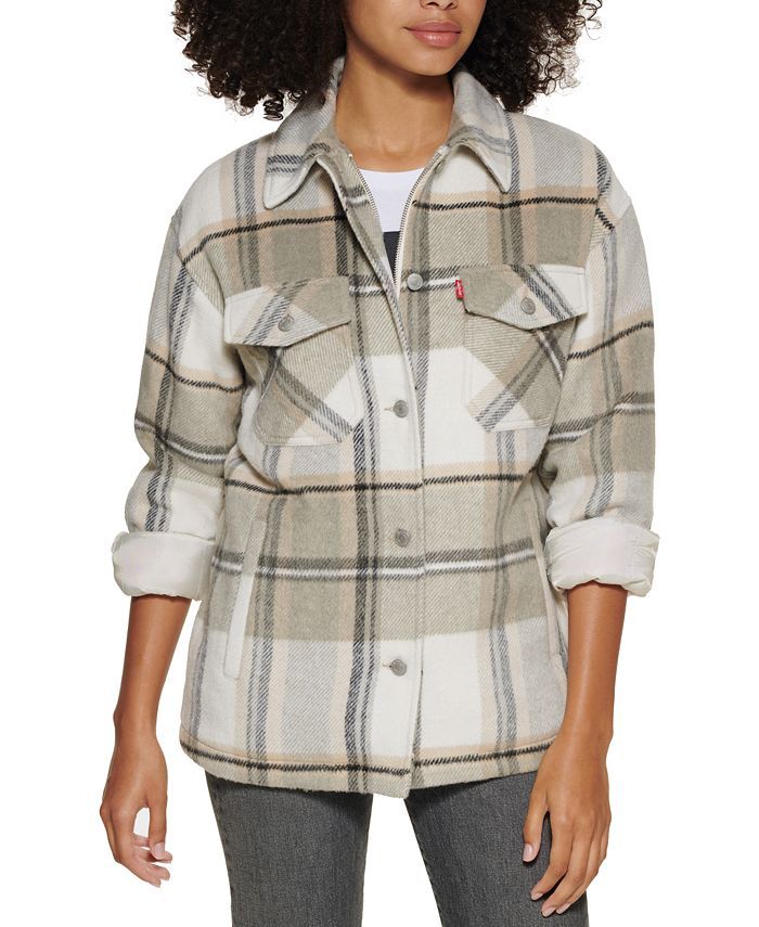 Levi's Fashion Shirt Jacket & Reviews - Jackets & Blazers - Women - Macy's | Macys (US)