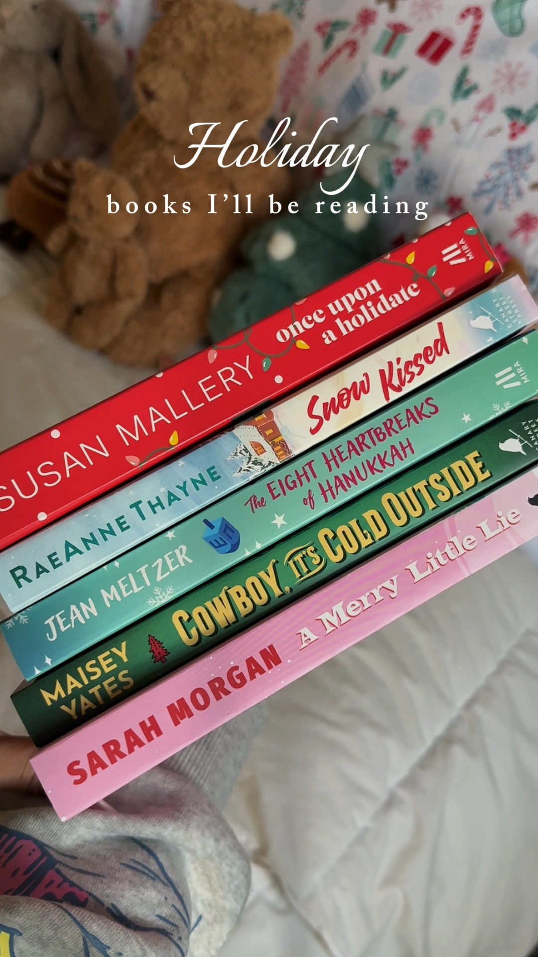 Holiday reading!! 💕 what books are on your tbr this holoday? 

#LTKselfcare #LTKHoliday #LTKGiftGuide