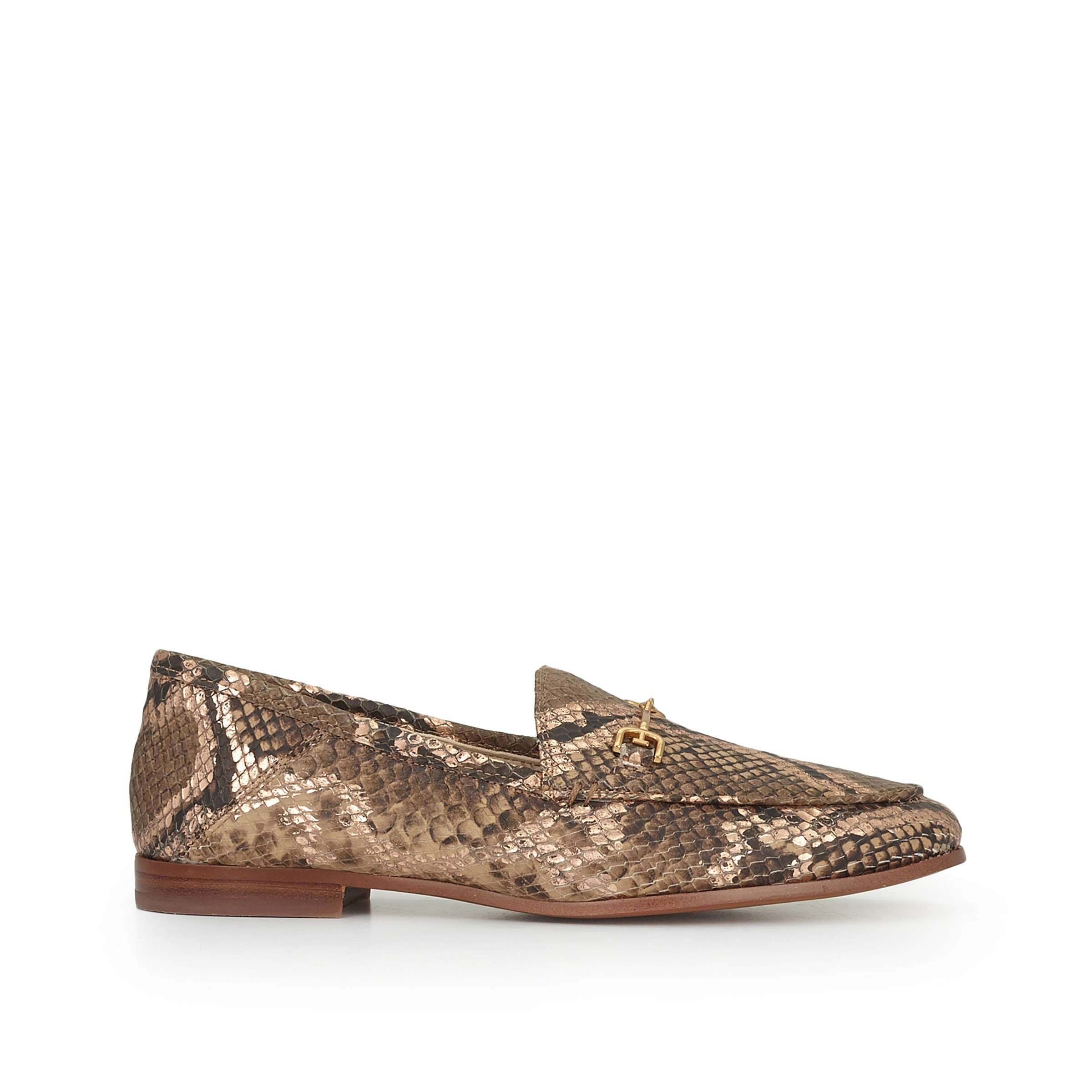 Sam Edelman Loraine Bit Loafer Praline Bahama Snake | Sam Edelman
