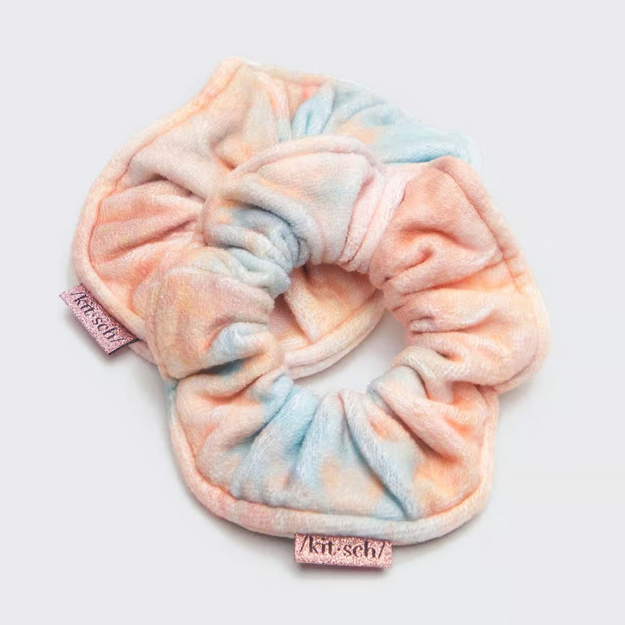 Microfiber Towel Scrunchies - Sunset Tie Dye | KITSCH | Kitsch