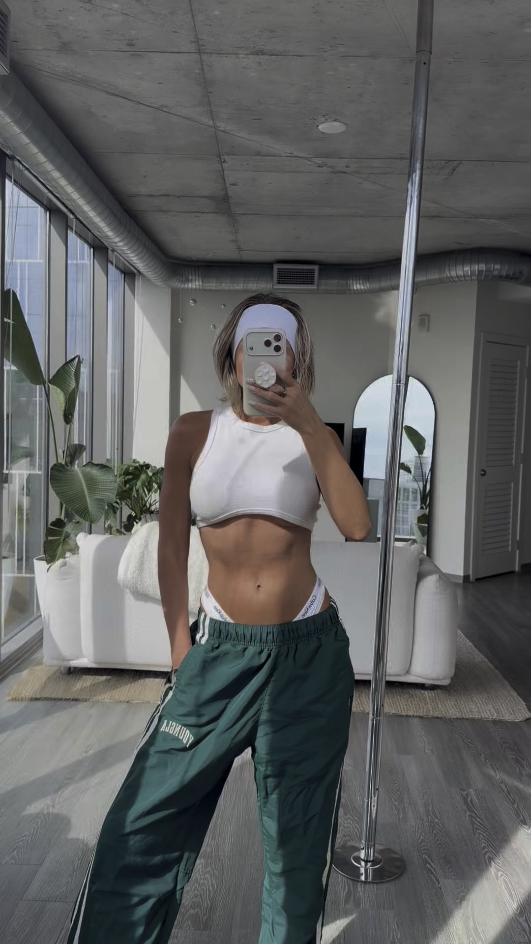 Baddie lounge outfit at its finest🤍🙌🏼🔥

+In a size small for the top!
+Trending headbands are a vibe!
+So are the Calvin Klein undies (my best sellers!)
+And the green track pants, I meannnn😍😍😍

#LTKdayinmylife #LTKgrwm #LTKootd