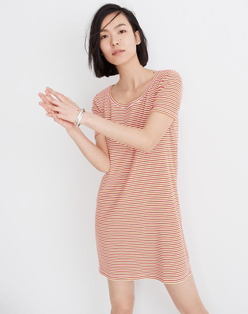 Swingy Tee Dress in Stripe | Madewell