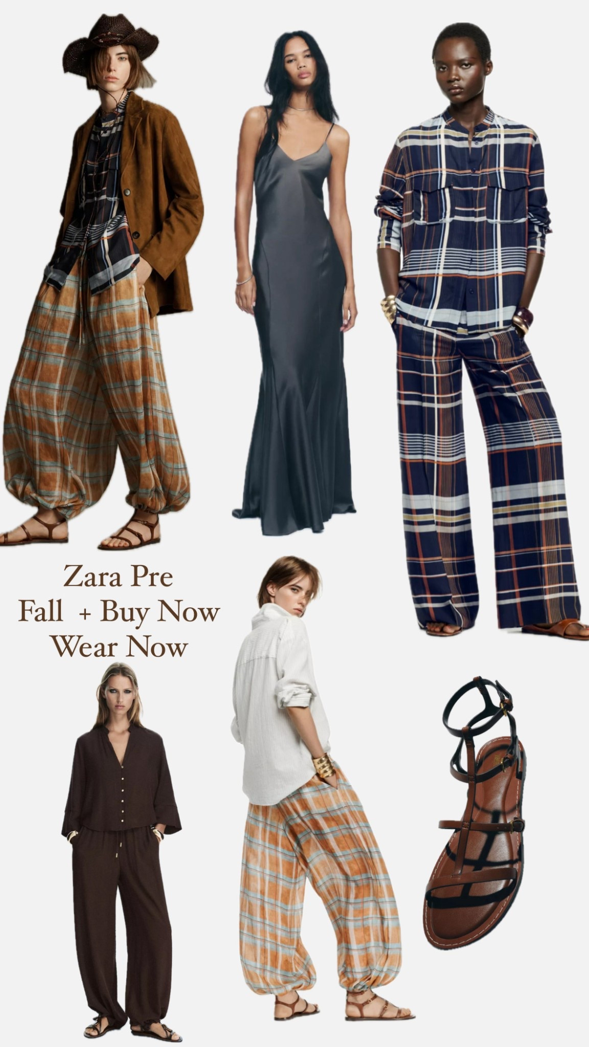 Zara buy now wear now mixed with pre fall plaids is 🔥 — daily edit cover from Found by Em