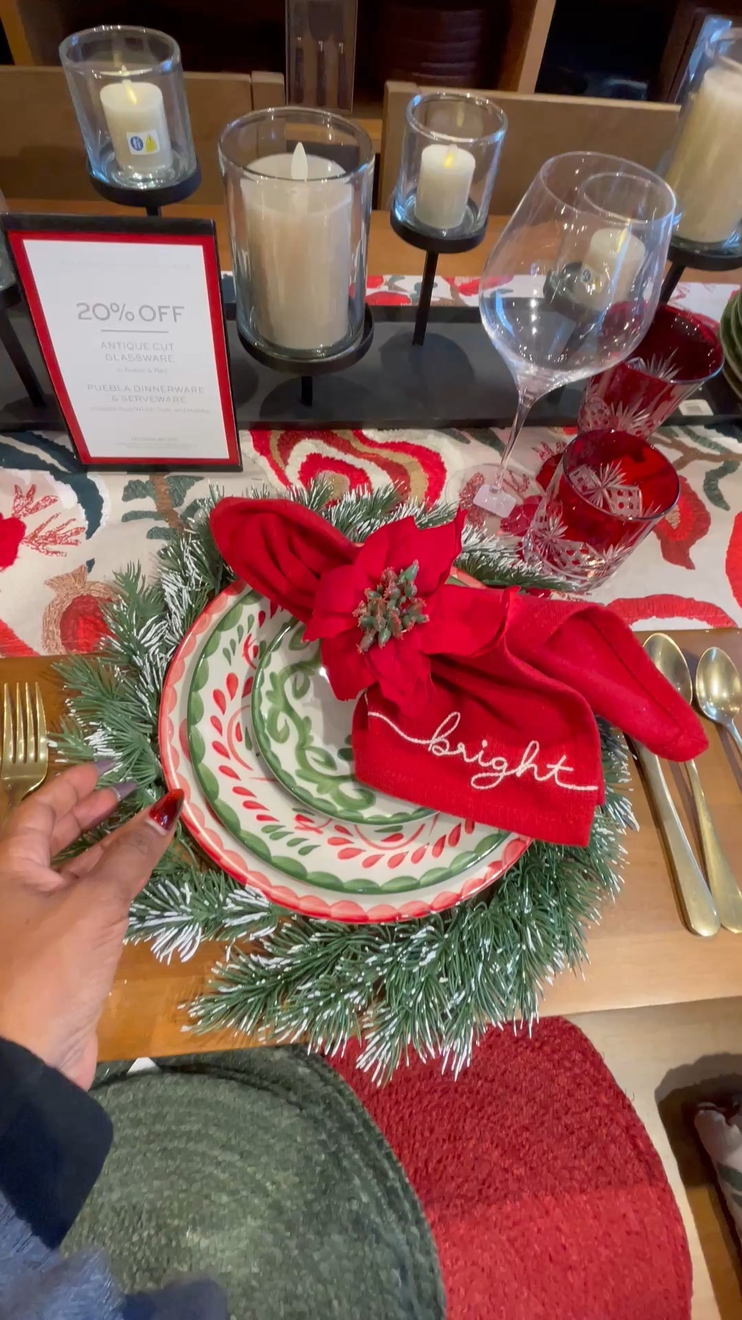 New markdowns. Everything to make your Christmas table festive and beautiful. 

#LTKSeasonal #LTKHoliday #LTKHome