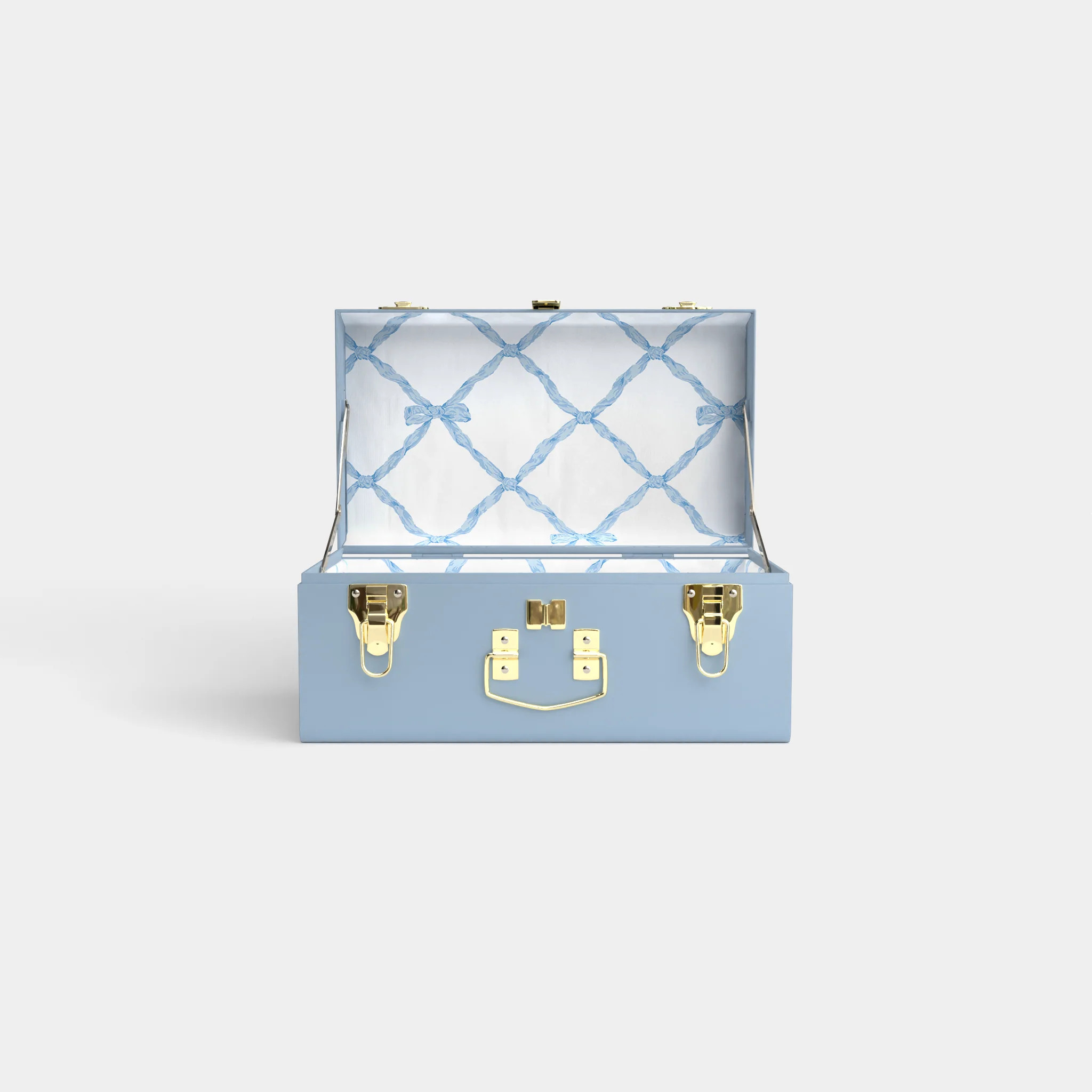 Mini Classic Trunk in Belle Meade Bow | Petite Keep, LLC