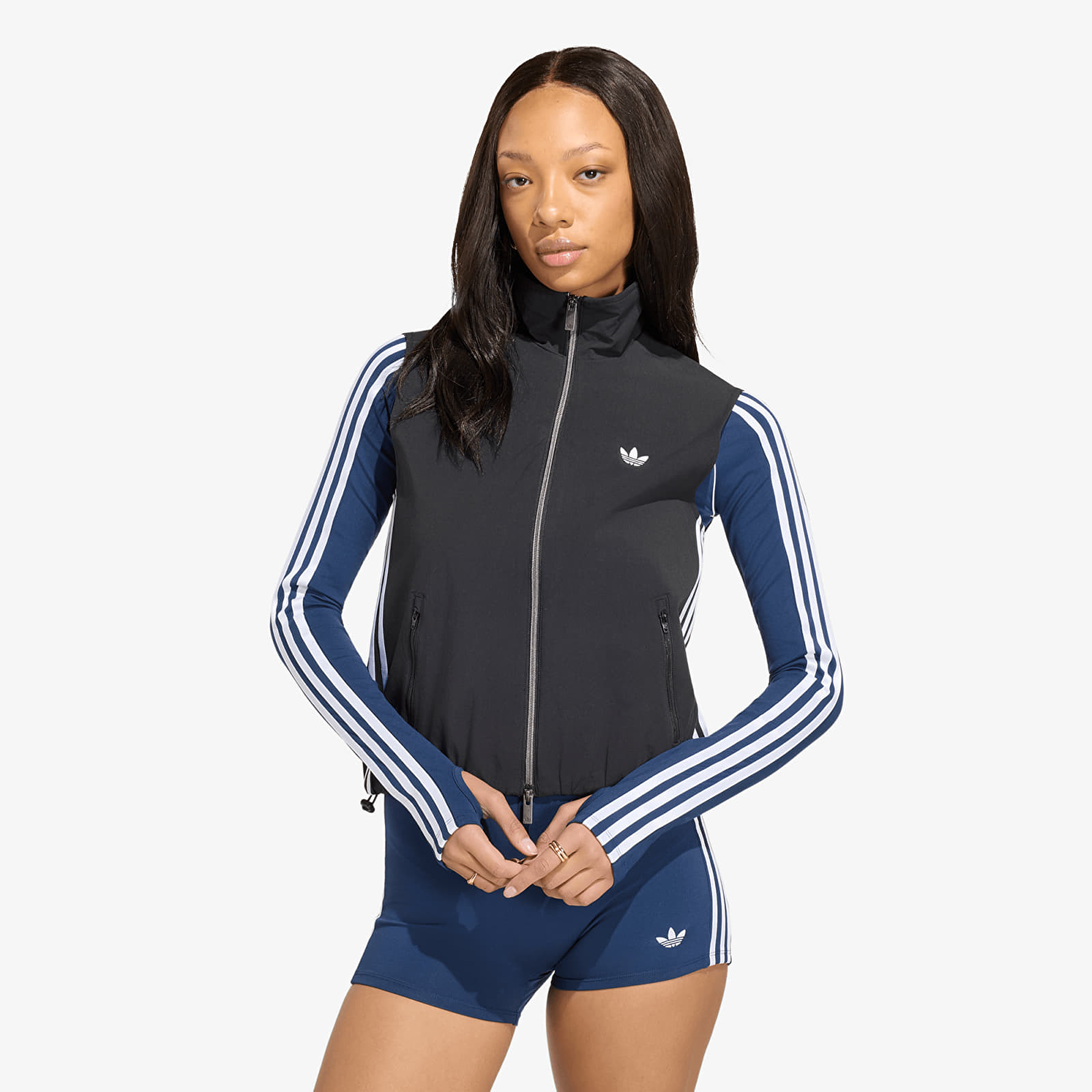 Hoodies and sweatshirts  adidas Adilenium 5.0 Sleeveless Track Top Black (KY5182) | Footshop | Footshop