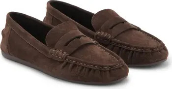 Suede Penny Loafer (Women) | Nordstrom
