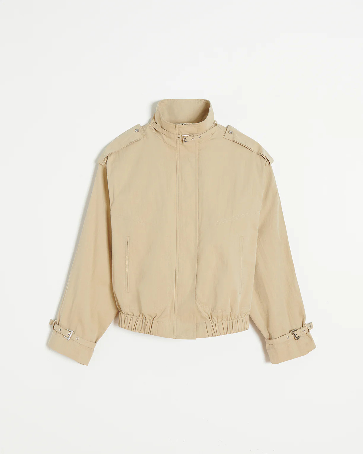 Thea Balloon Jacket Sandstone | Apparis