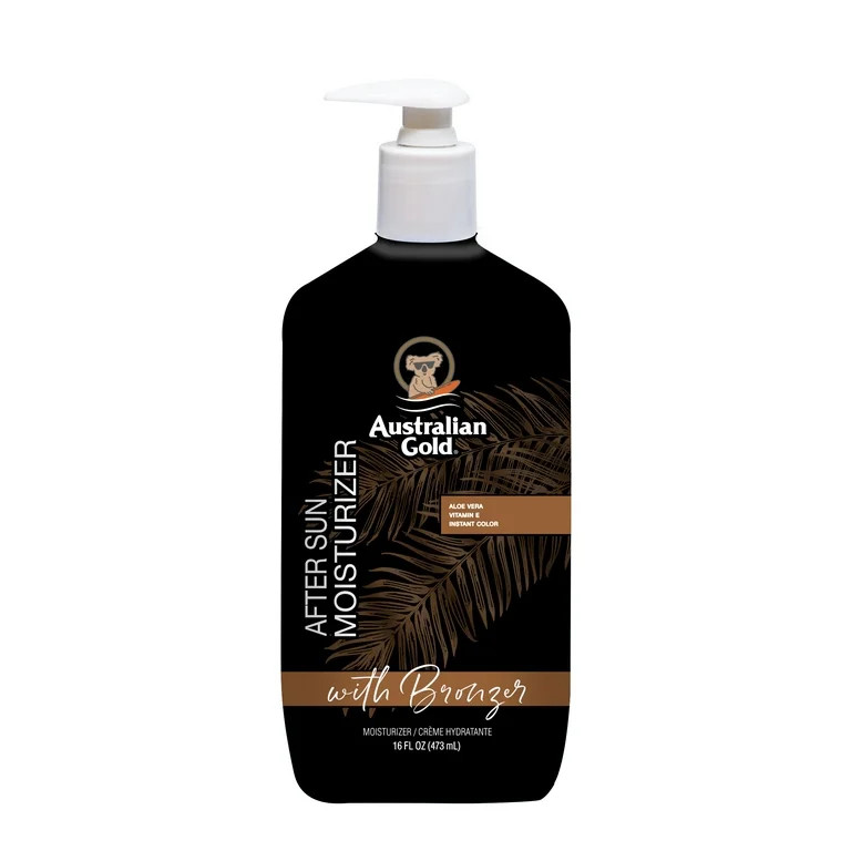 Australian Gold After Sun Moisturizer with Bronzer, 16 fl. oz - Walmart.com | Walmart (US)