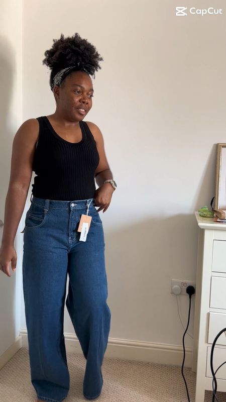 Need to get in quick on these baggy straight jeans from reformation as they’re on sale with limited sizes left! 

I’m wearing a 28 (I currently vary between 28/29/30) due to hormonal weight on my belly 🥹 but they fit like a dream and feel comfortable to move in.

I’m of course gonna pair with trainers 😝 but will look cute with heels too. 

#LTKover40 #LTKSale #LTKeurope
