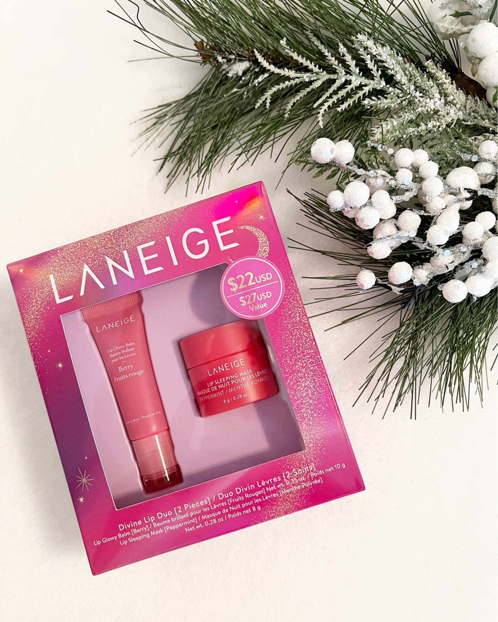 SEPHORA Sale.  My favorite LANEIGE Lip gift set currently up to 20% Off.  Perfect time to stock up or gift your favorites ✨

Sephora Savings Event, Laneige Sephora, Laneige Lip sleeping mask, Lip Balm favorites, Sephora gift sets #LTKHolidaySale

#LTKbeauty #LTKGiftGuide #LTKsalealert
