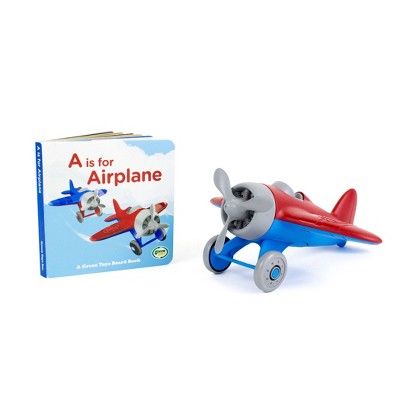 Green Toys Airplane with Board Book | Target