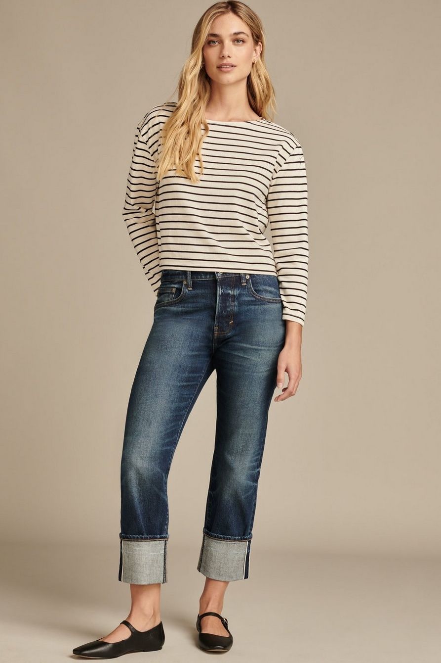 90S LOOSE CROP | Lucky Brand