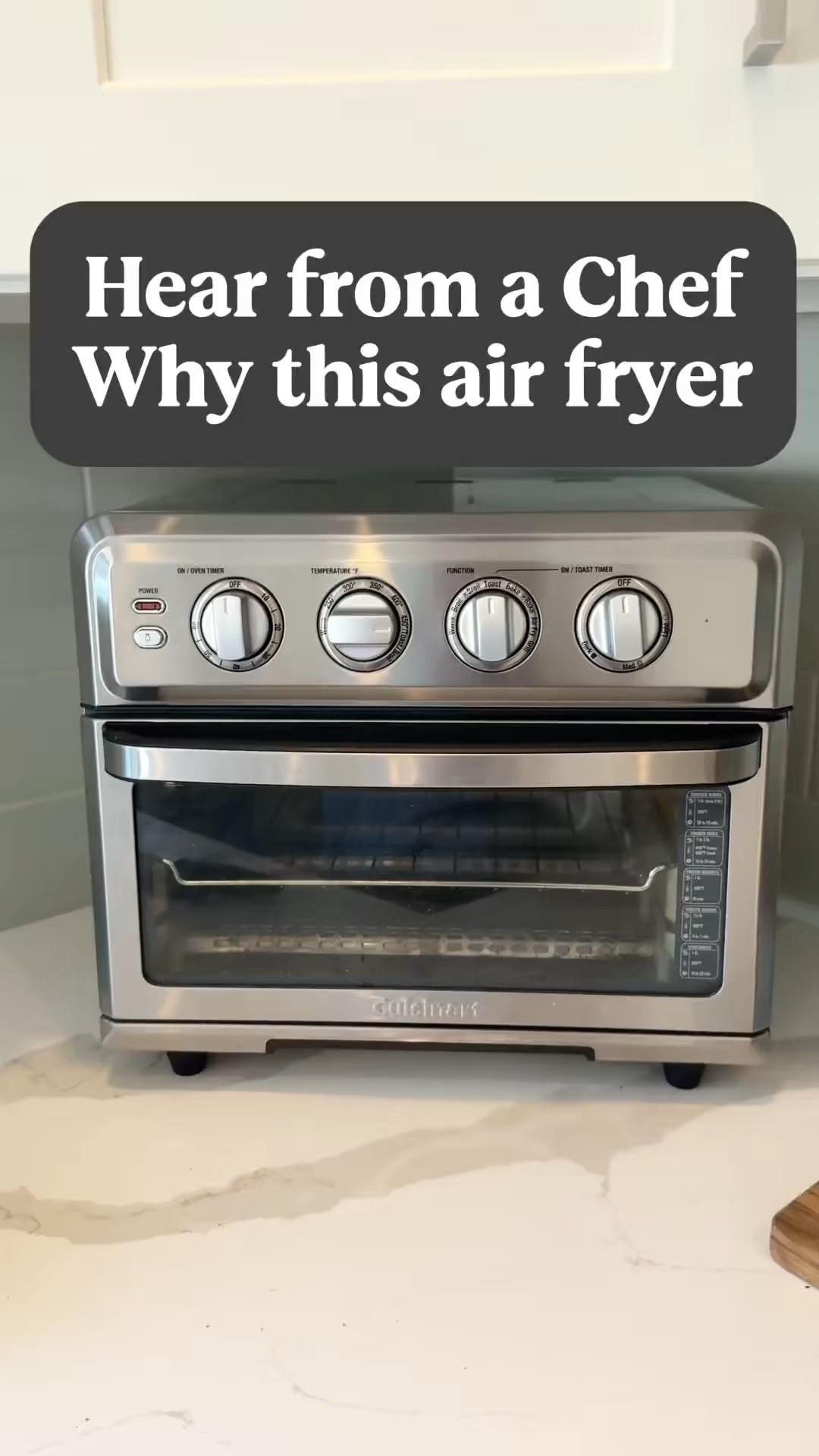 The only counter top oven/ air fryer my dad recommends (because it’s ALL stainless steel and healthier for your family) is on sale right now at Target for $99!!
It is normally $299 so I would grab it now! My cousin has two houses and has one in each house…that’s how useful these are! 
It’s the perfect size too so it will save space on your counter if you replace your air fryer and toaster! 

@Target #KitchenSwaps 

#LTKSaleAlert #LTKHome #LTKmomlife