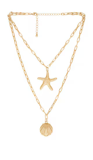 Athena Necklace in Gold | Revolve Clothing (Global)