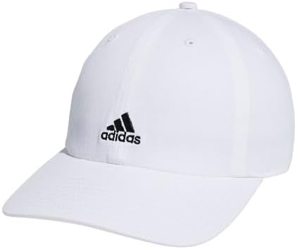 Adidas Womens Saturday Baseball Cap – Adjustable Cotton Hat, Athletic Relaxed Fit | Amazon (US)