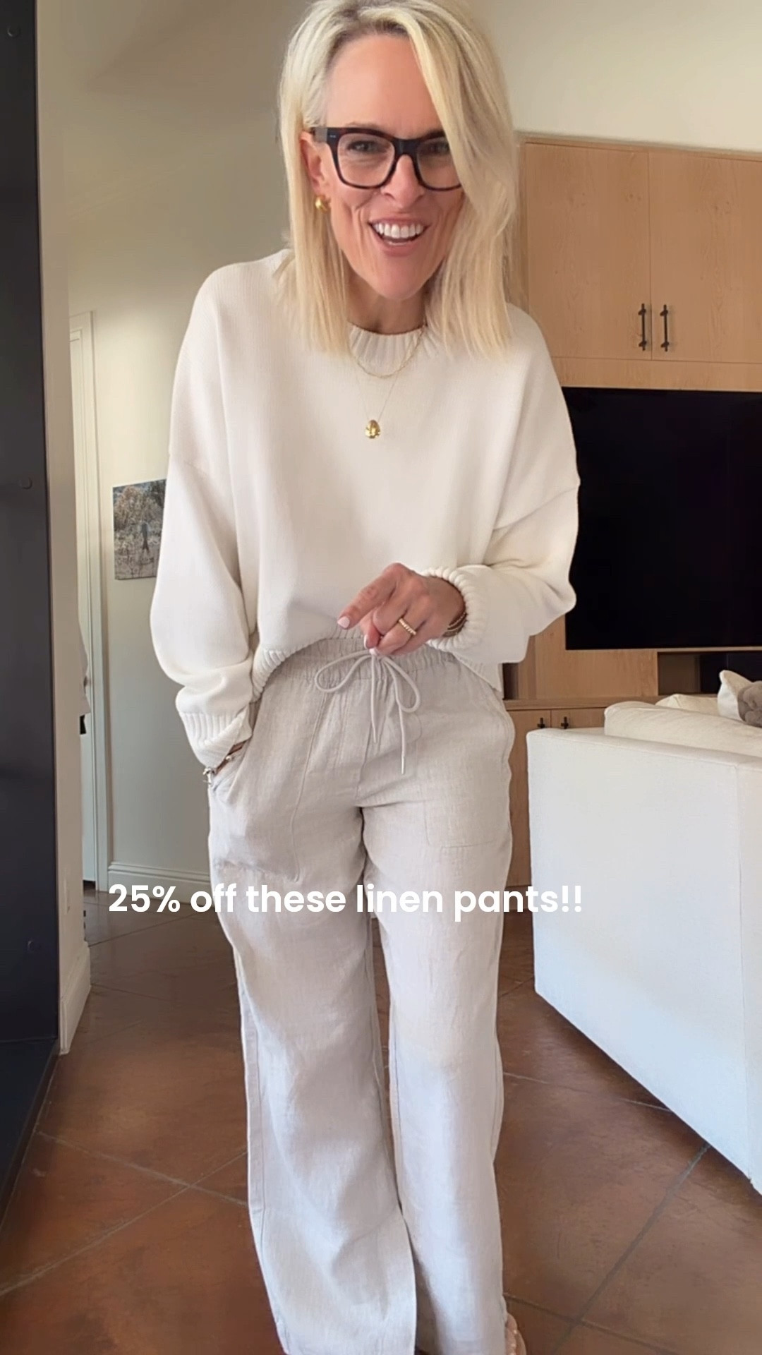 Fit TTS 
Come in several colors
Regular, tall & petite 

The best linen pants!! 
25% off. Ends 2/23

Athleta 

#LTKOver40 #LTKSaleAlert #LTKTravel