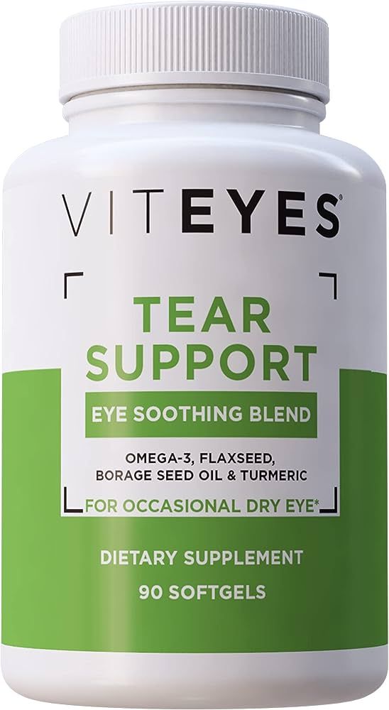 Viteyes Tear Support Eye Soothing Blend, Occasional Dry Eye Supplement, No Eye Drops, Redness Rel... | Amazon (US)