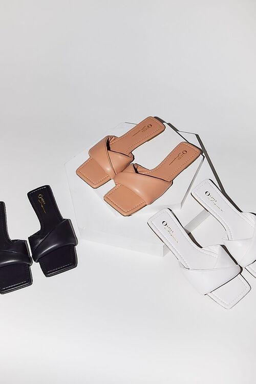 Padded Faux Leather Sandals | Forever 21 | Forever 21 (US)