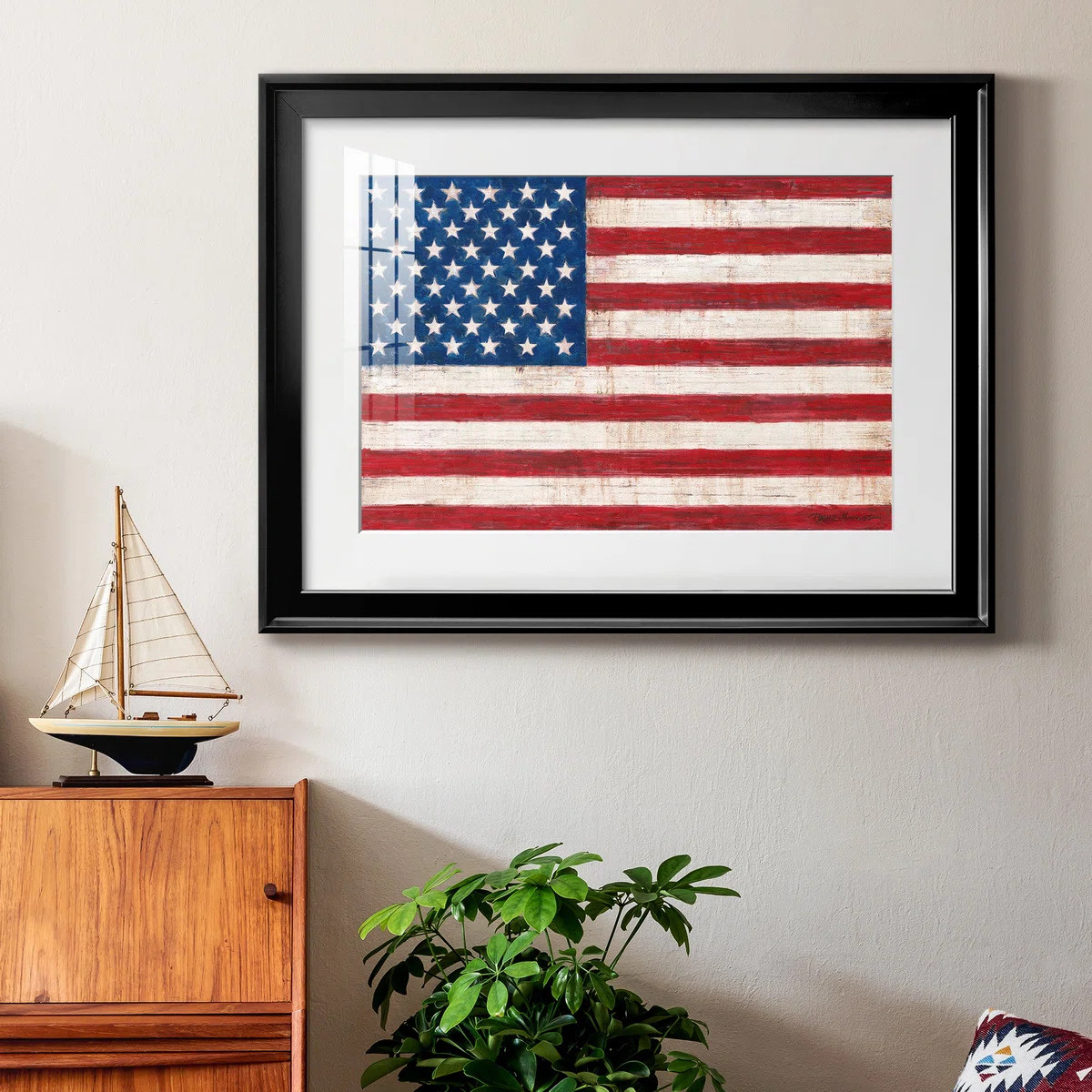 " Old Glory " Painting Print | Wayfair North America