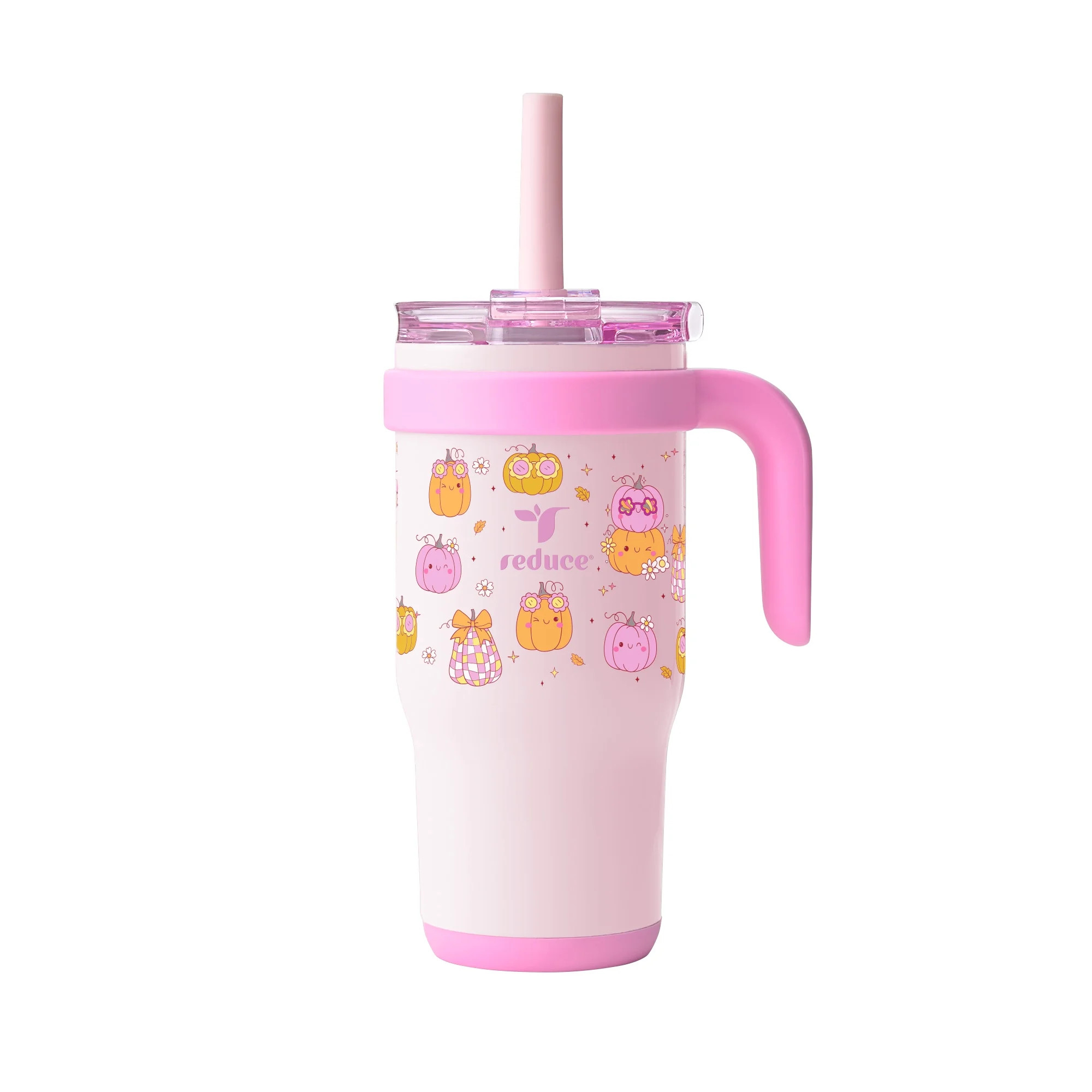 Reduce Coldee Kids 18 oz Tumbler with Spill-Proof Straw & Handle. Insulated Stainless Steel, Pump... | Walmart (US)